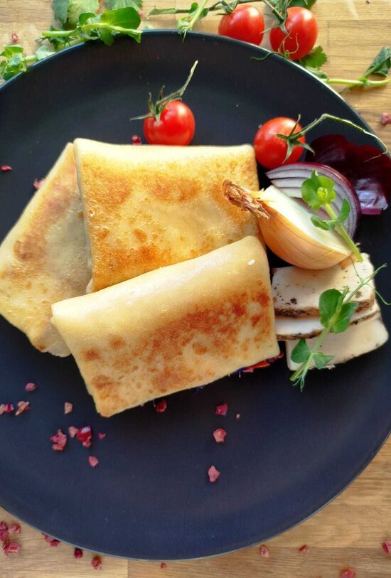 Pankūkas ar liellopa gaļu 1gab. (100g)