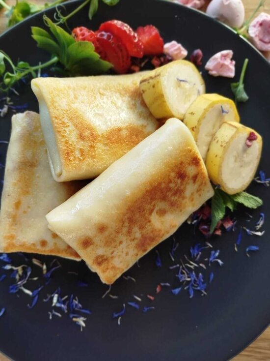 Pankūkas ar banāniem 1gab. (110g)