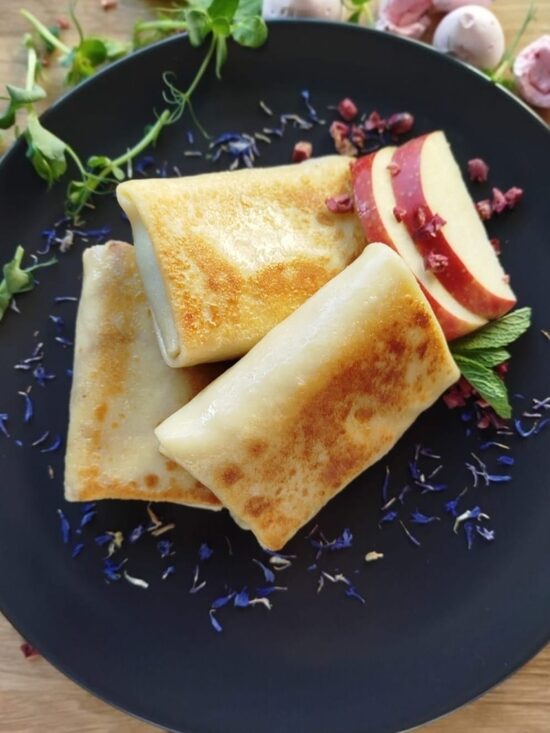 Pankūkas ar āboliem un kanēli 1gab. (110g)